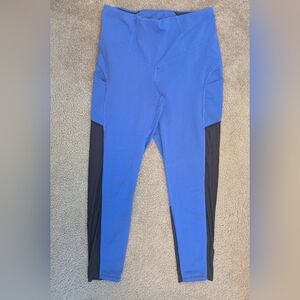 The North Face Women's Blue Leggings With FlashDry Technology Lg